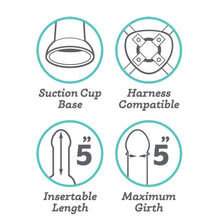 Load image into Gallery viewer, 6 Inch Lifelike Lover Classic Realistic Dildo