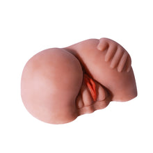 Load image into Gallery viewer, 3D Realistic Virgin Butt Stroker Adult Toys With 2 Openings For Butt & Anal Plug
