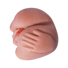 Load image into Gallery viewer, 3D Realistic Virgin Butt Stroker Adult Toys With 2 Openings For Butt & Anal Plug