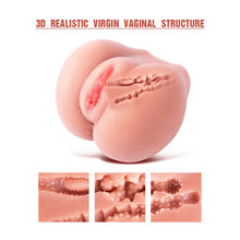 Load image into Gallery viewer, 3D Lifelike Realistic Vagina Anal Sex Male Masturbator