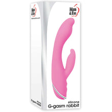 Load image into Gallery viewer, Adam & Eve Silicone G-Gasm Rabbit Vibrators