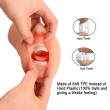 Load image into Gallery viewer, Mouth and Vagina Hole Masturbator Sex Toy