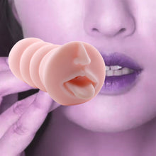 Load image into Gallery viewer, Realistic Oral Mouth Masturbation Cup Sex Toy For Male
