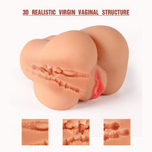 Load image into Gallery viewer, Lifelike Size Virgin Pussy Ass and A Tight Anus Butt Masturbator