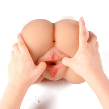 Load image into Gallery viewer, Lifelike Size Virgin Pussy Ass and A Tight Anus Butt Masturbator