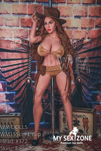 Load image into Gallery viewer, WM Doll Gladys: 155CM 5FT1 L-Cup Cowgirl Sex Doll