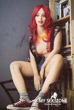 Load image into Gallery viewer, WM Doll Gracie: 162CM 5FT4 B-Cup Red Hair Teen Sex Doll
