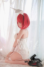 Load image into Gallery viewer, WM Doll Leona: 140CM 4FT7 D-Cup Red Hair Japanese Sex Doll