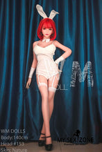 Load image into Gallery viewer, WM Doll Leona: 140CM 4FT7 D-Cup Red Hair Japanese Sex Doll