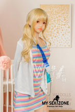 Load image into Gallery viewer, WM Doll Sara: 156CM 5FT1 C-Cup Cute Blonde Sex Doll