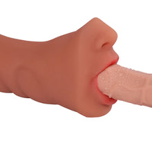 Load image into Gallery viewer, 3D Lifelike Mouth Vagina Masturbation Cup Sex Toy
