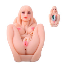 Load image into Gallery viewer, Male Masturbator Life Size Love Doll Sex Doll with Head Torso Breasts Ass Vagina
