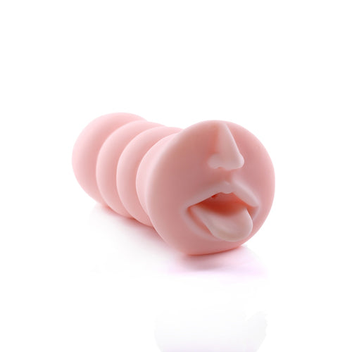 Realistic Oral Mouth Masturbation Cup Sex Toy For Male