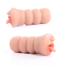 Load image into Gallery viewer, Realistic Sex Toy Massager Oral Mouth Masturbator
