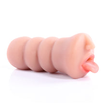 Load image into Gallery viewer, Realistic Sex Toy Massager Oral Mouth Masturbator
