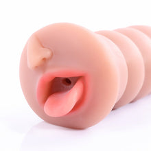 Load image into Gallery viewer, Realistic Sex Toy Massager Oral Mouth Masturbator
