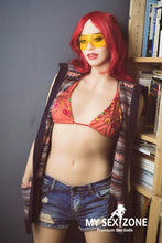Load image into Gallery viewer, WM Doll Gracie: 162CM 5FT4 B-Cup Red Hair Teen Sex Doll
