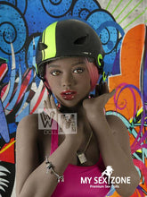 Load image into Gallery viewer, WM Doll Mildred: 166CM 5FT5 C-cup Slim Ebony Sex Doll
